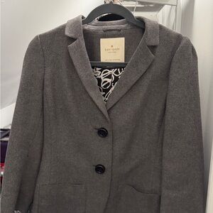 Kate Spade Charcoal Women's Suit Jacket